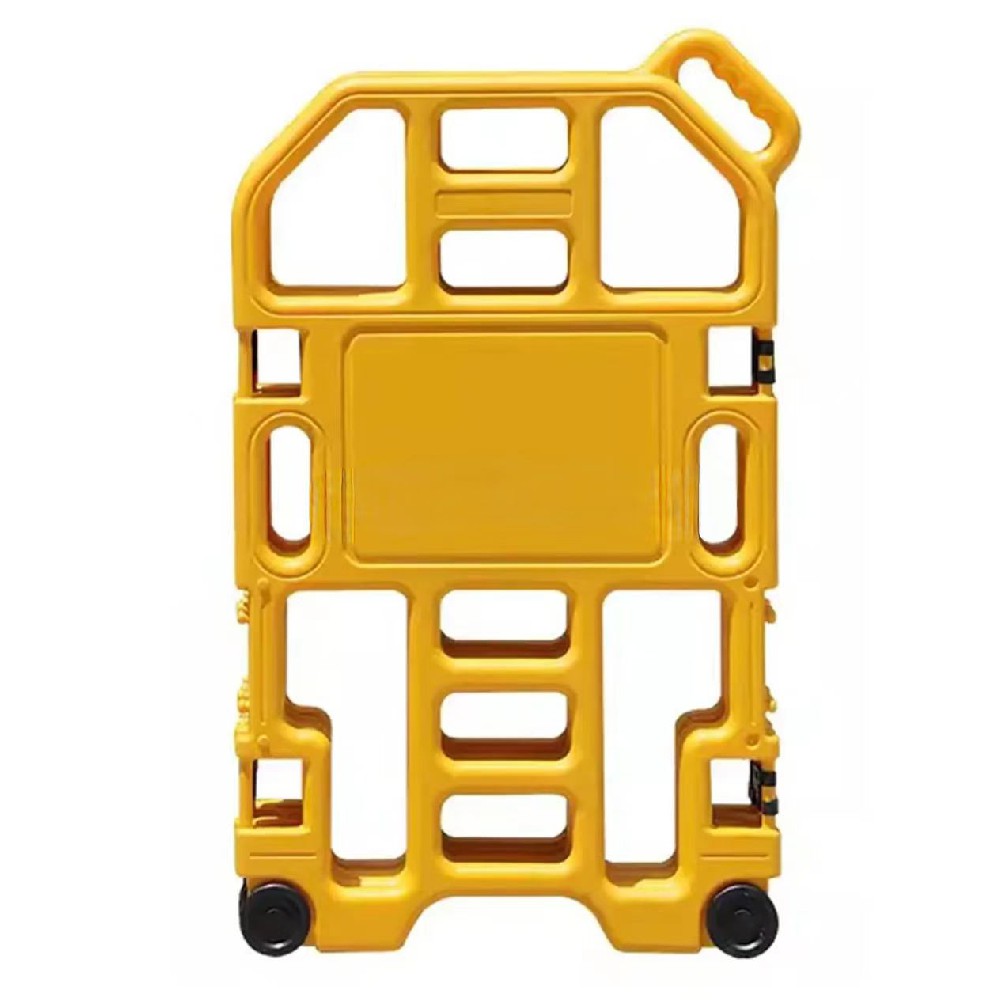 Yellow PVC Foldable Movable Barrier